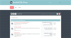 Desktop Screenshot of myessentialoilsforum.com